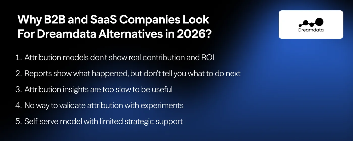 Why Businesses Look for Dreamdata Alternatives