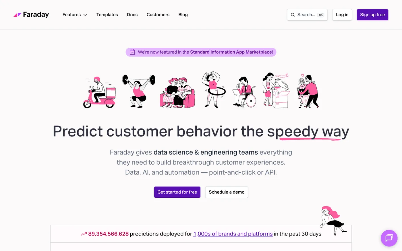 Faraday consumer prediction platform