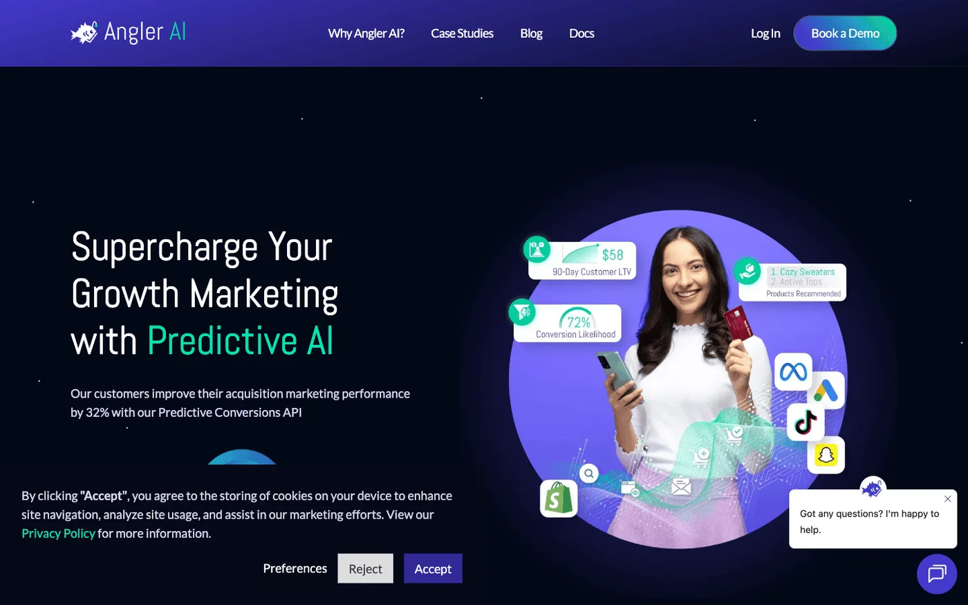 Angler AI predictive CAPI platform