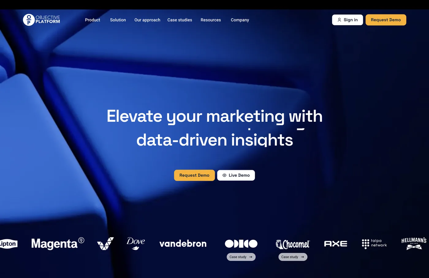 Objective Platform MMM and budget optimization