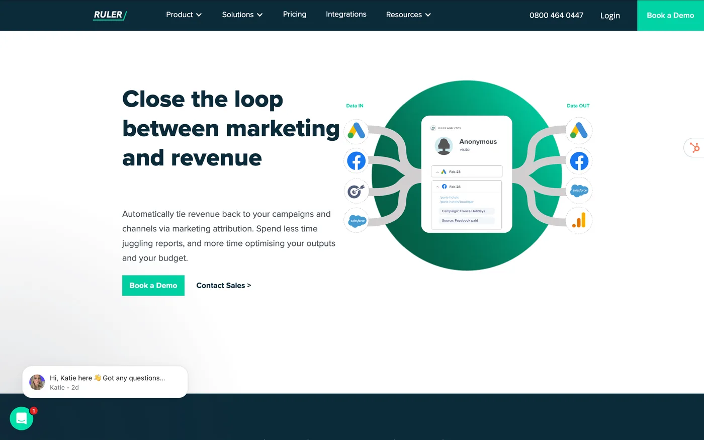 Ruler Analytics logo