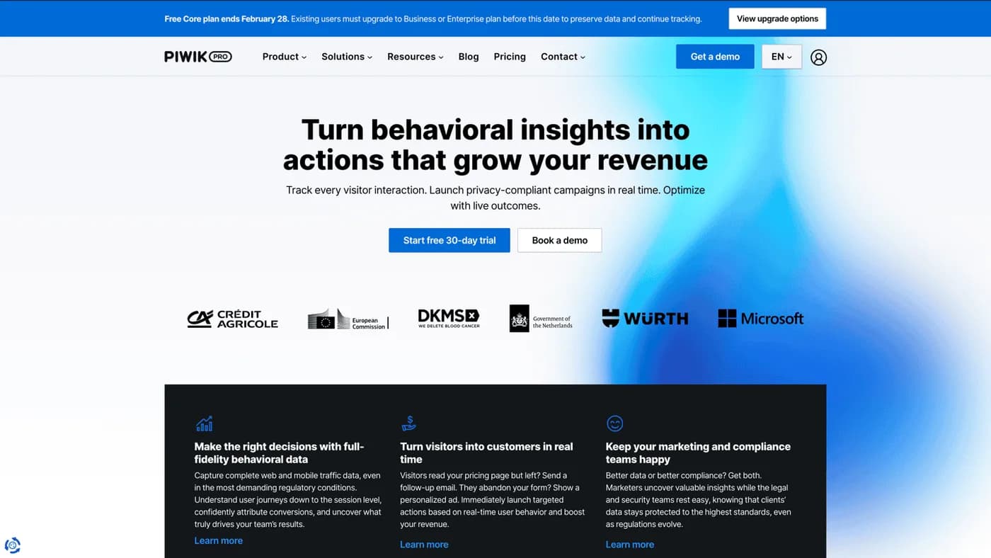 Piwik PRO analytics platform