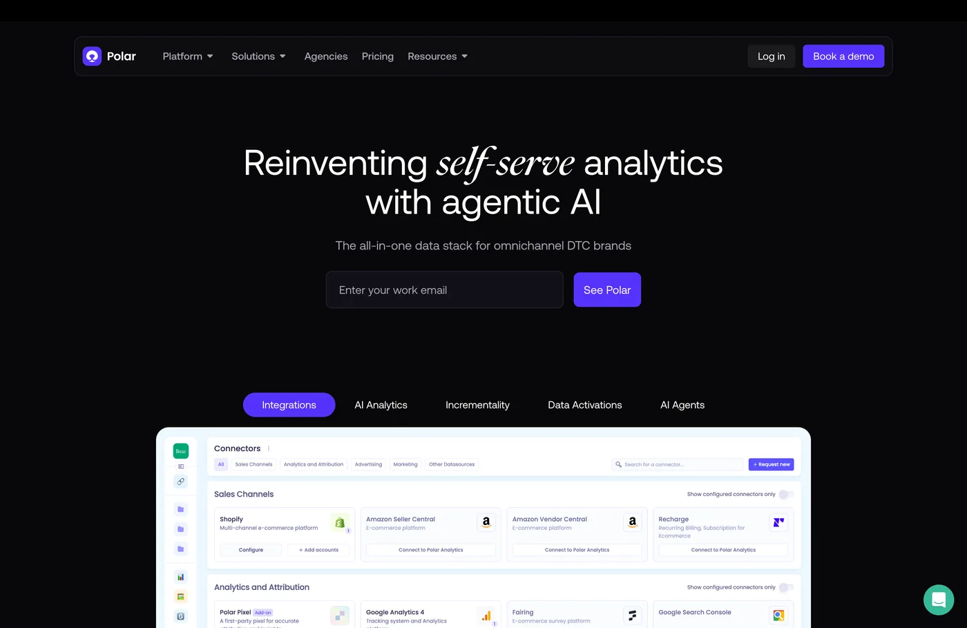 Polar Analytics marketing platform