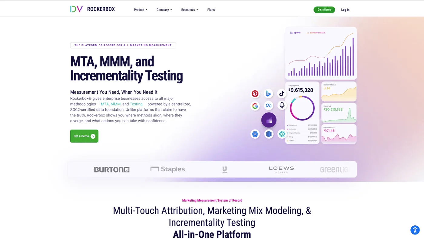 Rockerbox marketing platform